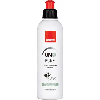 RUPES UNO PURE - Ultra Finishing Polish, 250 ml - profesionální ultra jemná lešticí pasta pro finální leštění laku do vysokého lesku