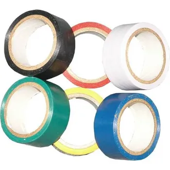 Izolační páska Páska izolační barevná 6 kusů.