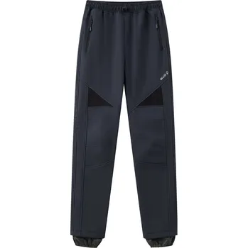 Chlapecké kalhoty Chlapecké softshellové kalhoty Wolf s fleecem B2496 šedé