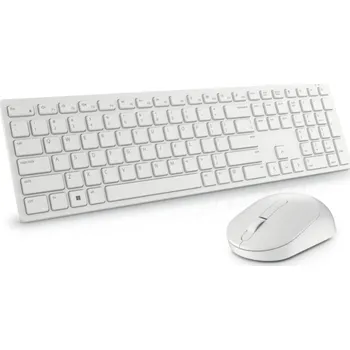 DELL Pro Wireless Keyboard and Mouse - KM5221W - German (QWERTZ) - White