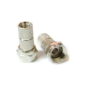 Anténní kabel Konektor F pro koaxiální kabel o průměru 7mm, balení 100ks