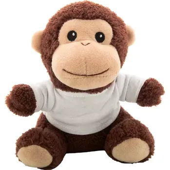 plyšák Rehowl RPET plyšová opice - hnědá - AP844058