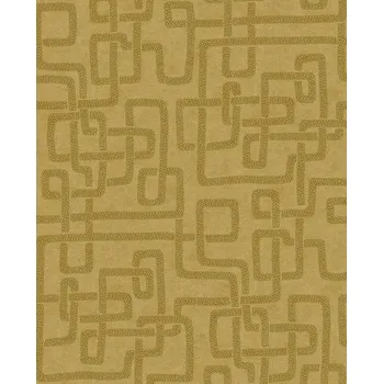 Tapeta Eijffinger Vliesová tapeta na zeď, okrová, imitace látky, 340234, Solange, Eijffinger, velikost 10 x 0,52 m