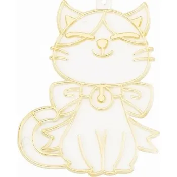 Závěsná sklíčka - 4. KOČKA S MAŠLÍ