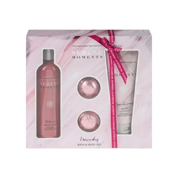 Kosmetická sada Kazeta Serene Moments - Bergamot, Lime & Patchouli - Nourishing Bathing