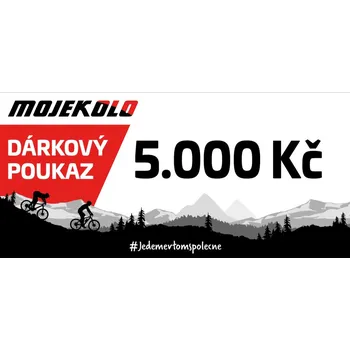 Dárkový potravinový koš Dárkový poukaz MOJEKOLO 5000 Kč