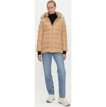 Pánská bunda Tommy Hilfiger Vatovaná bunda WW0WW43600 Béžová Regular Fit XL