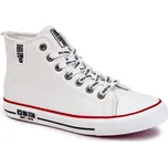 Pánské vysoké zateplené tenisky Big Star KK174345 Barva: Bílá, Velikost: 44