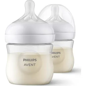 Kojenecká láhev Philips AVENT Láhev Natural Response 125 ml, 0m+ 2 ks