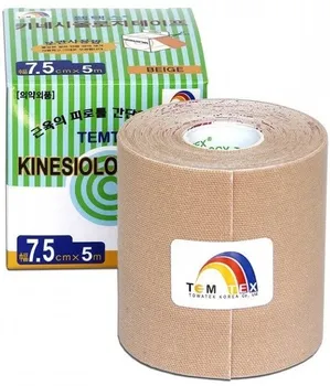 Tejpovací páska Temtex Classic kinesio tape 7,5 cm x 5 m