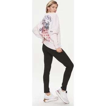 Pánská móda Guess Mikina Destiny W4RQ10 K9Z21 Růžová Regular Fit XL