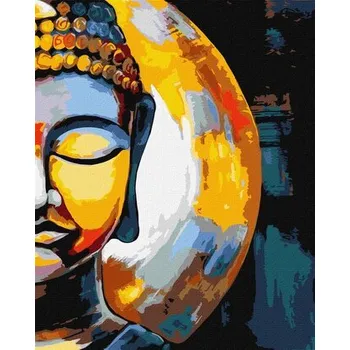 Set školních potřeb Malowanie po numerach - Budda 40x50cm (pl, 2000, Ideyka)