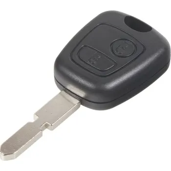 Autoklíč Náhr. obal klíče pro Peugeot, 2-tlačítkový - 48PG114