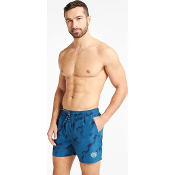 Pánské plavky Pánské koupací šortky Gravel 40779 modré - Henderson M
