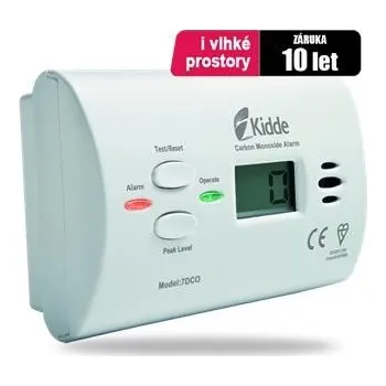 Detektor CO Kidde K7DCO detektor CO s displejem