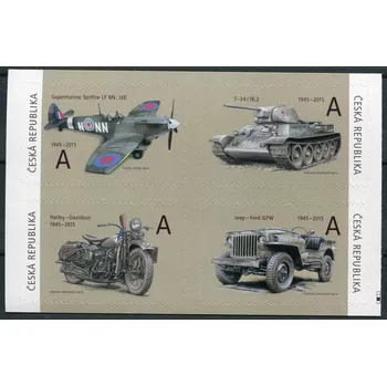 Poštovní známka Česká pošta (2015) č. 833 - 836 ** - Česká republika - S nimi přišla svoboda (samolepící)