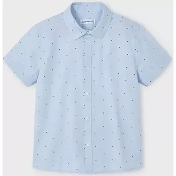 Chlapecká košile Chlapecká košile krátký rukáv Mayoral 3116-63 modrá velikost 116 (3116-63)