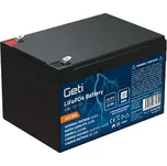 Baterie LiFePO4 12,8V 12Ah GETI GBL-12-12