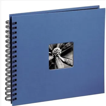 Fotoalbum Fotoalbum Hama FINE ART 28x24 cm, 50 stran, azurové, spirálové, lepicí