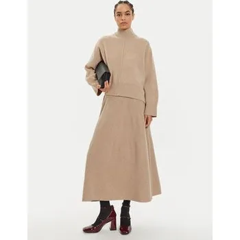 Dámská sukně IVY OAK Trapézová sukně Kaia Rose IO113148 Béžová Loose Fit XS