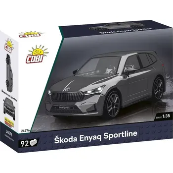 Stavebnice COBI Cobi 24576 Škoda Enyaq Sportline, 1:35