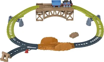 Vláček a vláčkodráha Fisher Price Thomas And Friends Push Along Wooden Bridge Delivery