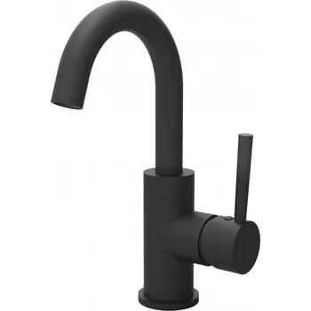 Vodovodní baterie Baterie ILLUSION II umyvadlová stojánková černá BABUIIICZ