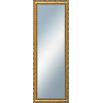 Zrcadlo Zrcadlo DANTIK nástěnné obdélníkové rám dřevo 500 x 1400 mm