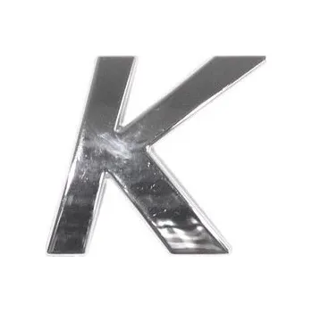 Samolepicí dekorace na vozidlo 3D logo Znak samolepicí K