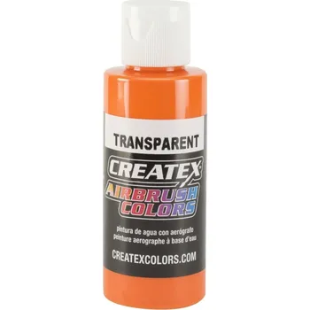 Speciální výtvarná barva Createx airbrushové barvy transparentní 60 ml, 119-Orange