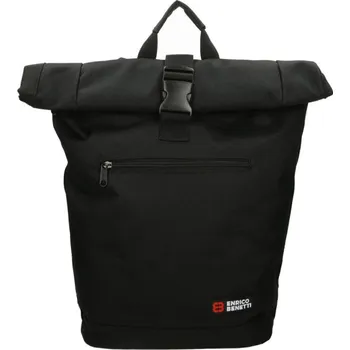 Městský batoh Enrico Benetti Rolovací batoh Amsterdam Enrico Benetti Černá