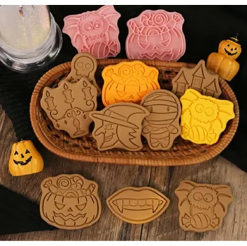 Vykrajovátko 3D vykrajovátka na sušenky - HALLOWEEN 1 - 8 ks (Značka: TAKARA TOMY)