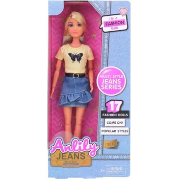 Panenka Panenka Anlili v sukni letní fashion obleček džínová móda