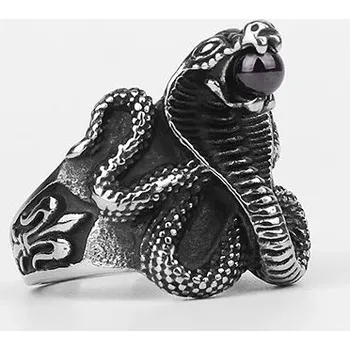 Prsten Prstýnek s hadem kobrou