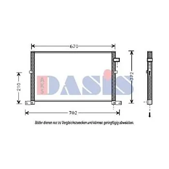 Výparník klimatizace Kondenzátor, klimatizace | hliník+hliník/letovaný, TSP0225473,35525,94586,817657,20.97.541,1348012,, ECAR, 3218K8C2