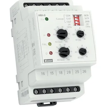 vypínač HRH-8 /230V Multifunkční hladinový spínač pro monitorování 1 nebo 2 hladin 5542