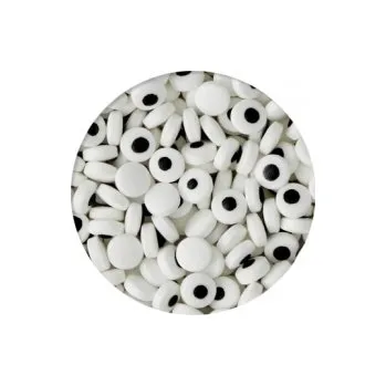 Jedlá dekorace na dort Wilton Cukrová ozdoba OČI střední 57 g