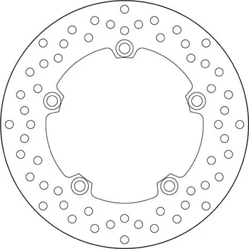 Brzdový kotouč Brzdový kotouč BREMBO 68B407L0 fix YAMAHA MT-07 2014-2016