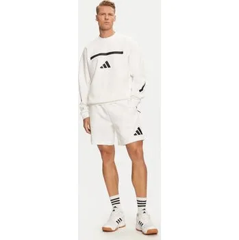 Dámská mikina adidas Mikina Z.N.E. JF2451 Bílá Loose Fit M