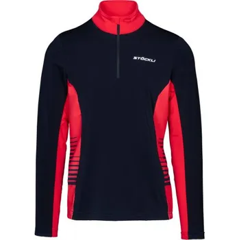 Pánská mikina Pánská lyžařská mikina Stöckli FUNCTIONAL SHIRT - černá 3XL