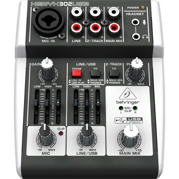 Hi-Fi komponenty Behringer XENYX 302USB