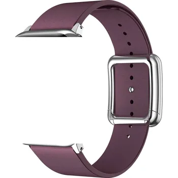 Příslušenství k chytrým hodinkám Tkaný Woven řemínek s moderní přezkou pro Apple Watch 38/40/41/42mm Barva: Fialová