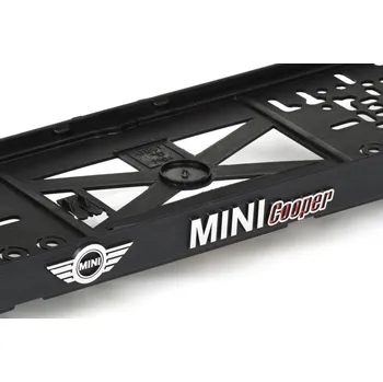 Držák SPZ Podložka pod SPZ MINI COOPER červená (2ks)