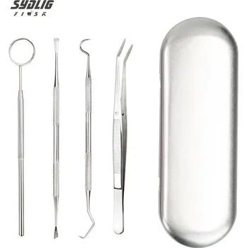 Kosmetická sada Laboratorní set pro dentální hygienu - Sada 4ks s krabicí