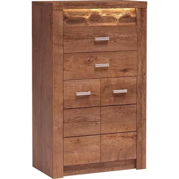 Komoda JARSTOL Komoda INDIANAPOLIS I-6 jasan tmavý