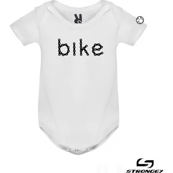 Kojenecký body Body STRONGEY BIKE CHAIN, velikost 3 měsíce