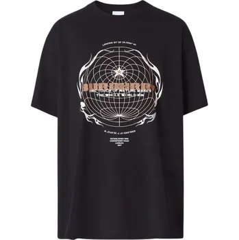 Pánské tričko BURBERRY Totnes Black tričko M Černá