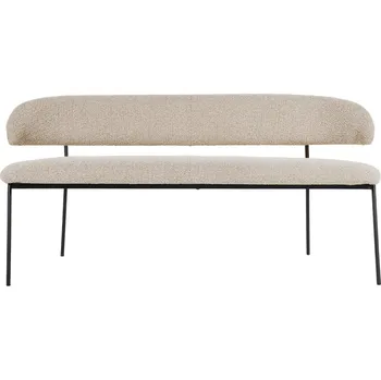 Eleonora Béžová bouclé lavice Luka 160 cm