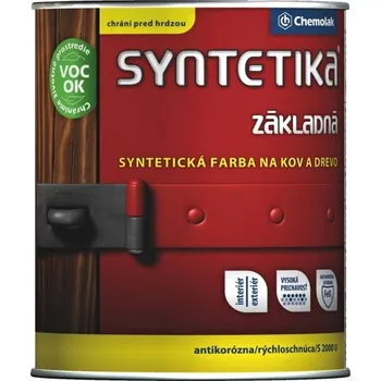 barva na kov Syntetika základní 0110/0,6 l (S2000)