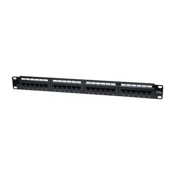 Patch panel Intellinet Patch panel 24 port Cat5e, UTP, černý